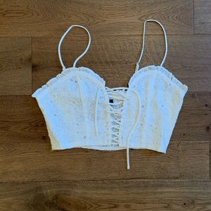 Forget 21 Lace-up Tank